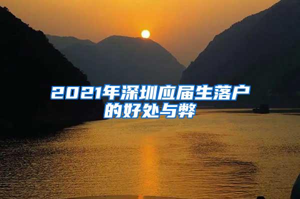 2021年深圳应届生落户的好处与弊