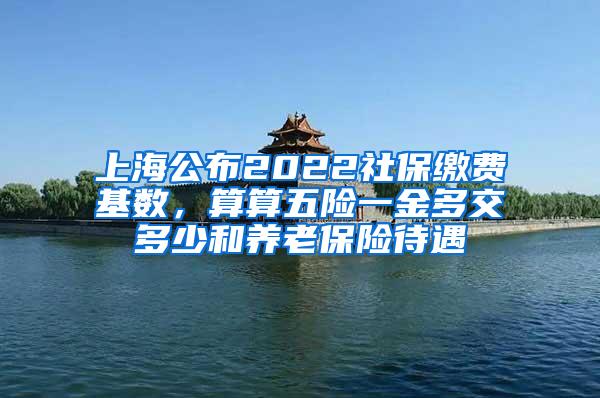 上海公布2022社保缴费基数，算算五险一金多交多少和养老保险待遇