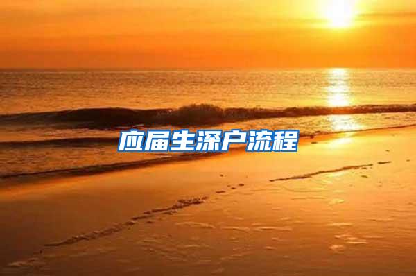 应届生深户流程