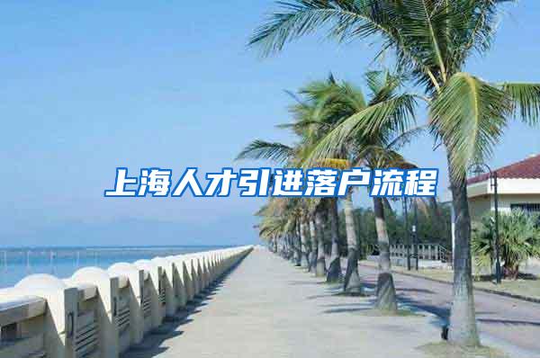 上海人才引进落户流程