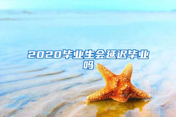 2020毕业生会延迟毕业吗