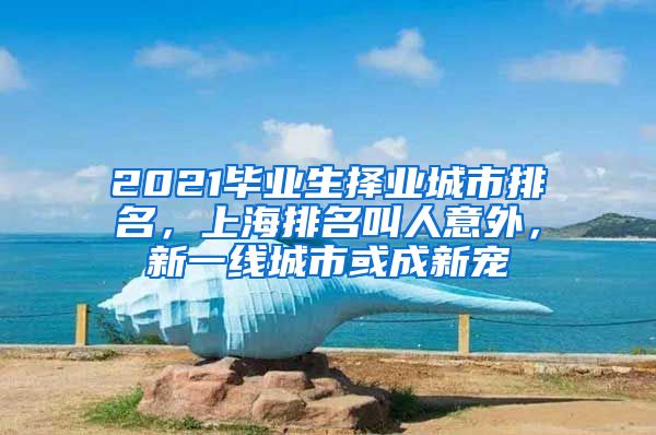 2021毕业生择业城市排名，上海排名叫人意外，新一线城市或成新宠