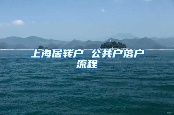 上海居转户 公共户落户流程