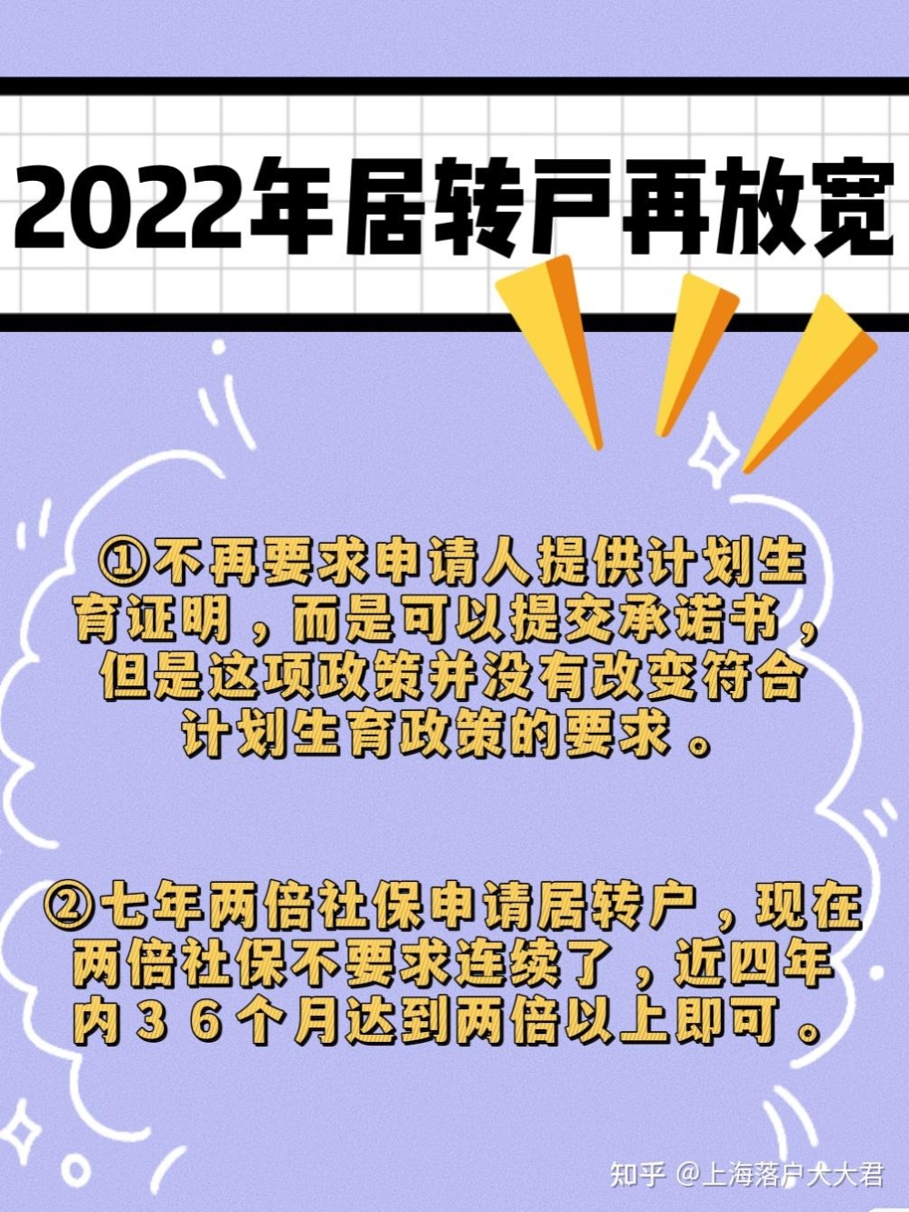 2022年上海居转户再放宽