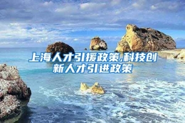 上海人才引援政策,科技创新人才引进政策