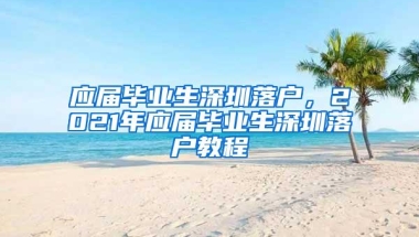 应届毕业生深圳落户，2021年应届毕业生深圳落户教程