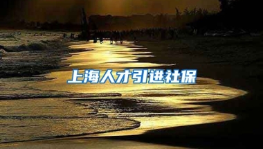 上海人才引进社保