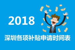 2018深圳 应届毕业生可申请哪三类补贴 深圳各项补贴申领时间