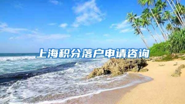 上海积分落户申请咨询