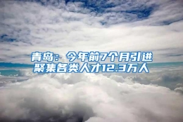 青岛：今年前7个月引进聚集各类人才12.3万人