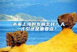 未来上海的发展怎样？人才引进是重要点？