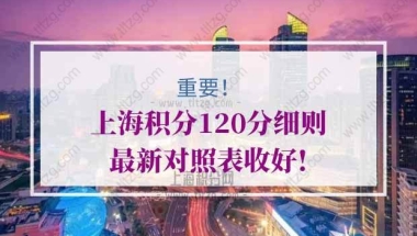 上海积分120分细则问题1：在外地学的成人大专证能在上海积分吗？