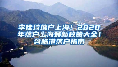 李佳琦落户上海！2020年落户上海最新政策大全！含临港落户指南