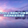 2021上海居转户社保基数缴纳标准及倍数