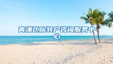 青浦区居转户咨询服务中心