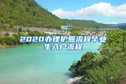 2020办理护照流程毕业生入户流程