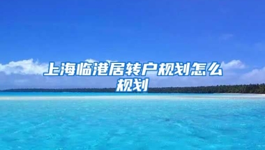 上海临港居转户规划怎么规划