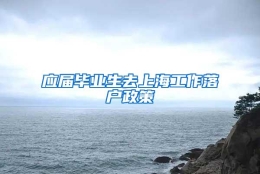 应届毕业生去上海工作落户政策