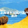 上海浦东居转户落户条件