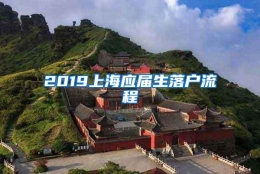 2019上海应届生落户流程