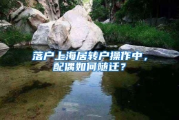 落户上海居转户操作中，配偶如何随迁？