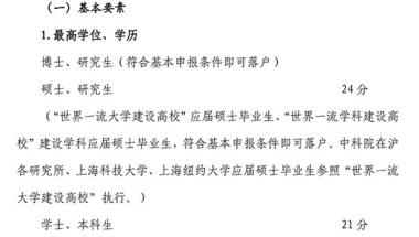 2021上海落户政策来了：“双一流”高校应届硕士毕业生可直接落户！