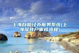 上海自助经办服务系统(上海居转户审核流程)