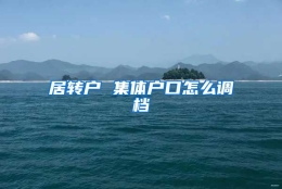 居转户 集体户口怎么调档