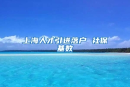 上海人才引进落户 社保基数