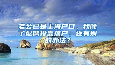 老公已是上海户口，我除了配偶投靠落户，还有别的办法？