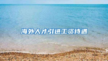 海外人才引进工资待遇