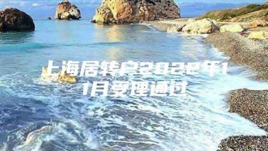 上海居转户2022年11月受理通过