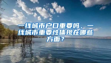 一线城市户口重要吗，一线城市重要性体现在哪些方面？