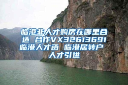 临港非人才购房在哪里合适 合作VX32613691临港人才函 临港居转户 人才引进