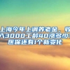 上海今年上调养老金，收入3000工龄40涨多少？医保还有1个新变化