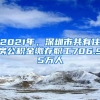 2021年，深圳市共有住房公积金缴存职工706.95万人