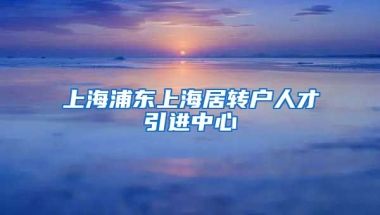 上海浦东上海居转户人才引进中心