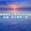 深圳居住证条例6月1日起实施 实行每年一签