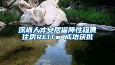 深圳人才安居保障性租赁住房REITs 成功获批