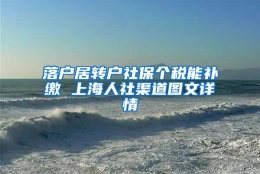 落户居转户社保个税能补缴 上海人社渠道图文详情