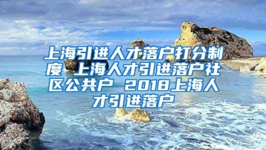 上海引进人才落户打分制度 上海人才引进落户社区公共户 2018上海人才引进落户