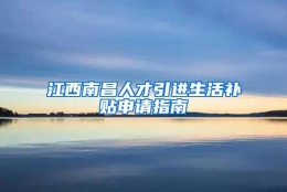 江西南昌人才引进生活补贴申请指南