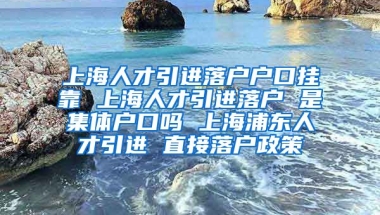 上海人才引进落户户口挂靠 上海人才引进落户 是集体户口吗 上海浦东人才引进 直接落户政策