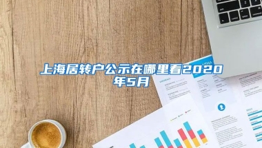 上海居转户公示在哪里看2020年5月