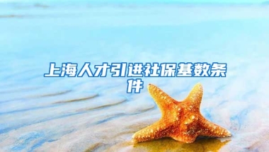 上海人才引进社保基数条件