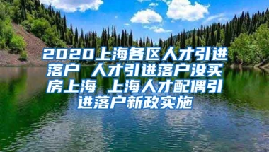 2020上海各区人才引进落户 人才引进落户没买房上海 上海人才配偶引进落户新政实施