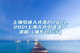 上海引进人才落户2021，2021上海人才引进落户流程（浦东已公示）