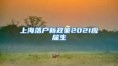 上海落户新政策2021应届生