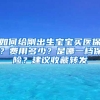 如何给刚出生宝宝买医保？费用多少？是哪一档保险？建议收藏转发