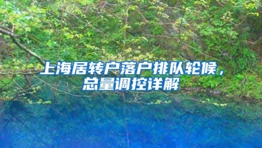 上海居转户落户排队轮候，总量调控详解